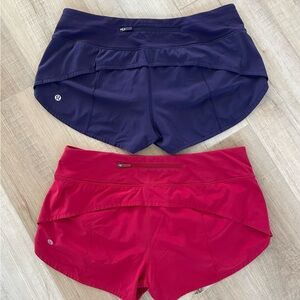 Lululemon Speed Up Short Sz 8